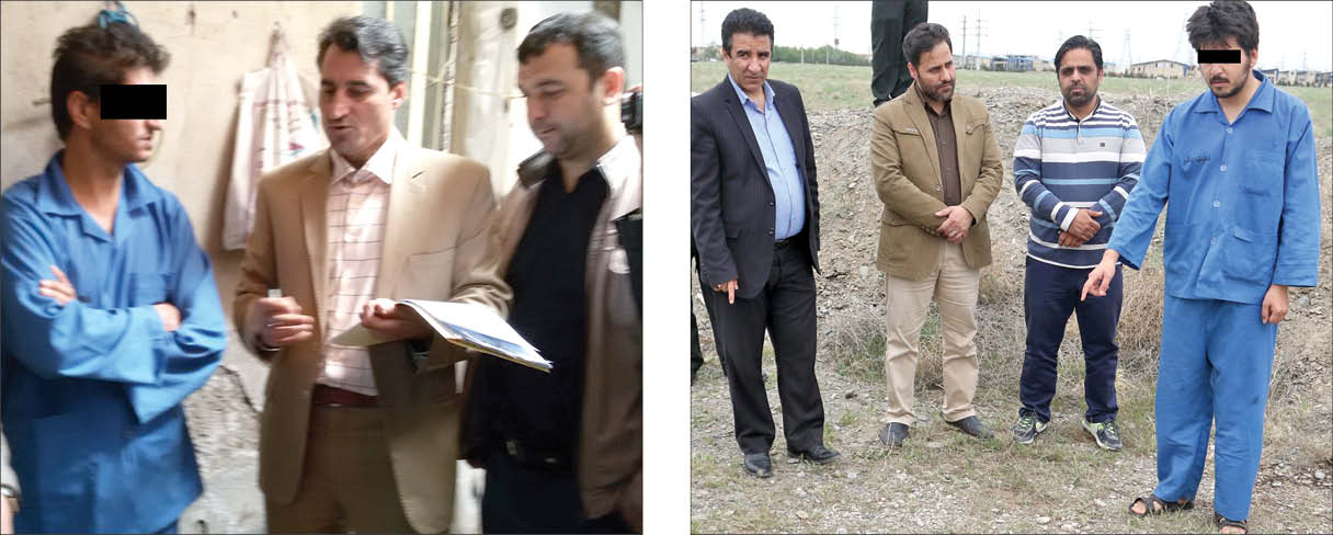 اعدام 2 قاتل در ملأ عام