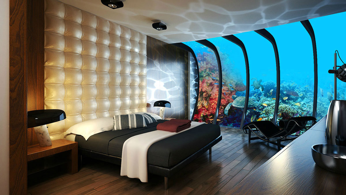 عکس‌های زیبا از هتل‌های زیر آب