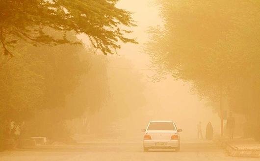 غلظت گرد و غبار در آبادان و حمیدیه دهها برابر حد مجاز