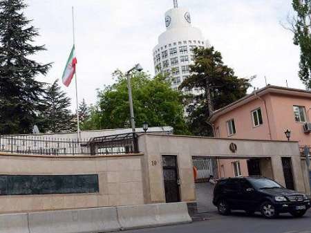 تخلیه ساختمان سفارت ایران در آنکارا در پی تهدید به بمب‌گذاری