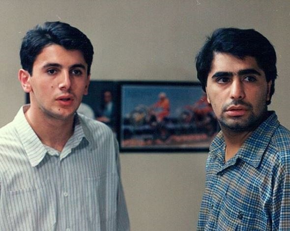 چهره متفاوت امین حیایی کنار رضا شفیعی‌جم ۲۷ سال پیش
