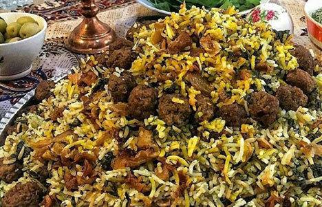آشپزی / طرز تهیه قنبرپلو غذای اصلی شیرازی
