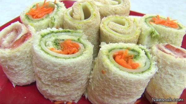 آشپزی / طرز تهیه سوشی سبزیجات به‌عنوان پیش غذایی لذیذ و خاص