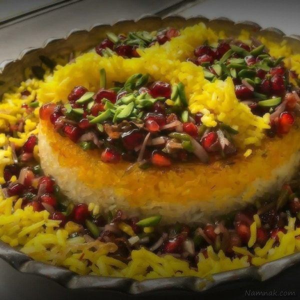طرز تهیه انارپلوی شیرازی