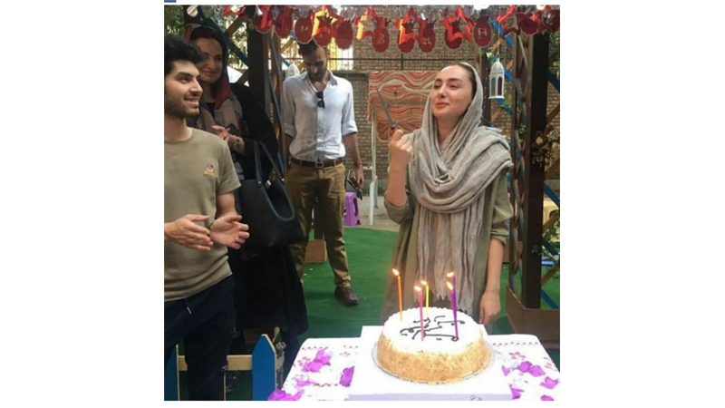 عکسی از جشن تولد 40 سالگی هانیه توسلی