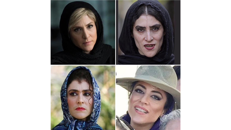 4 چهره متفاوت از ویشکا آسایش