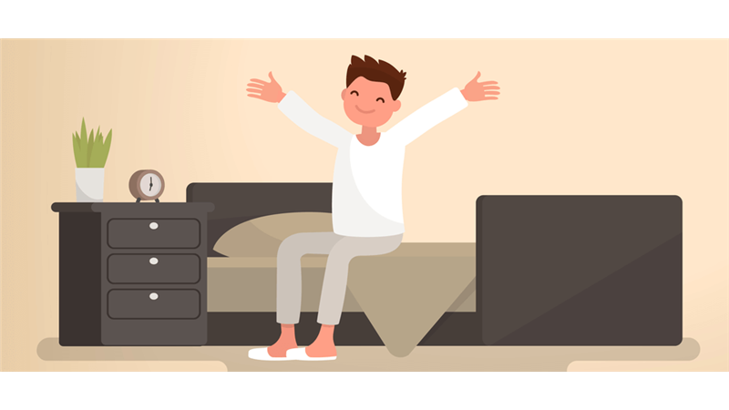 چگونه صبح‌ها پرانرژی از خواب بیدار شویم؟