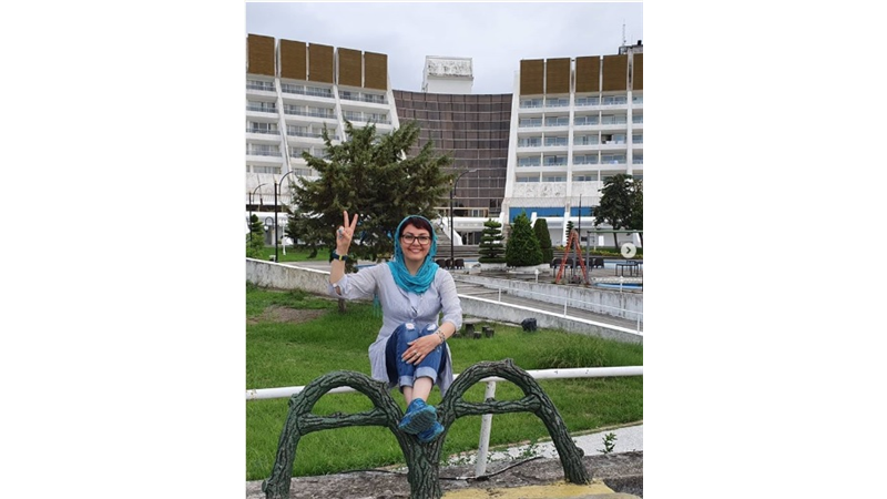 عکس/ آناهیتا همتی کنار دریا