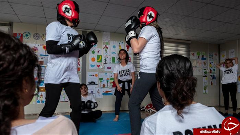 خواهران بوکس در تلاش برای فراموشی روزهای بردگی جنسی در اسارت داعش