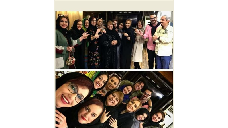 عکس‌هایی از جشن تولد رابعه اسکویی