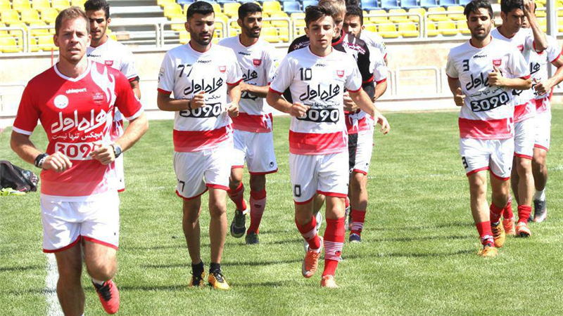 اخبار پرسپولیس /چمن سحر آمیز زمین تمرین پرسپولیس