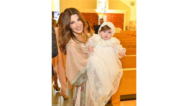 عکس جنجالی نانسی عجرم و دخترش