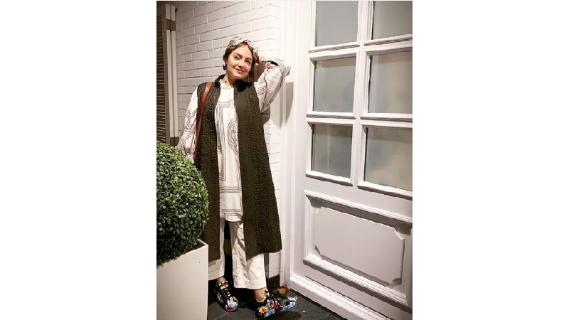 تیپ راحت مهناز افشار