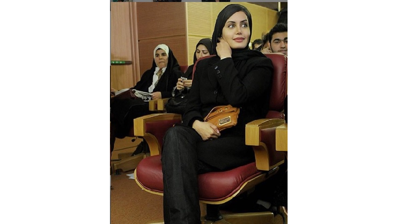 الناز شاکردوست با تیپ سنگین