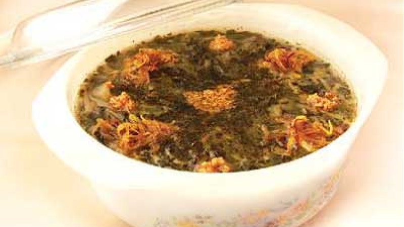 دستور پخت و طرز تهیه کامل آش اسفناج