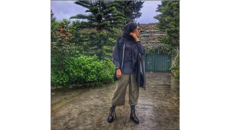 هلیا امامی در منظره ای بی‌نظیر