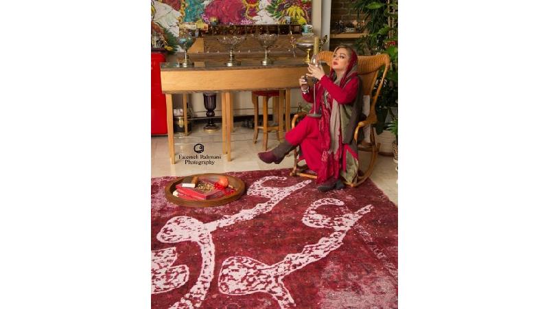 عکس و دلنوشته یلدایی بهاره رهنما