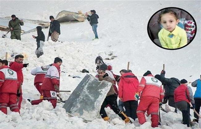 مرگ تلخ مادر و دختر زیر آوار برف