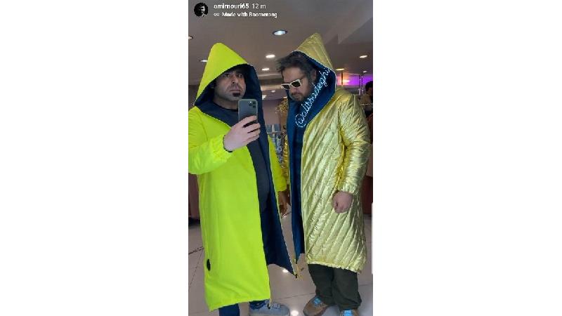 تیپ عجیب علی صادقی و امیر نوری، بازیگران طنز