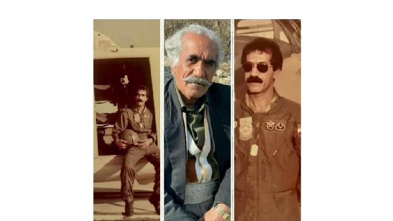 عکسی از جوانی عمو کاووس سریال نون .خ؛ او خلبان بود