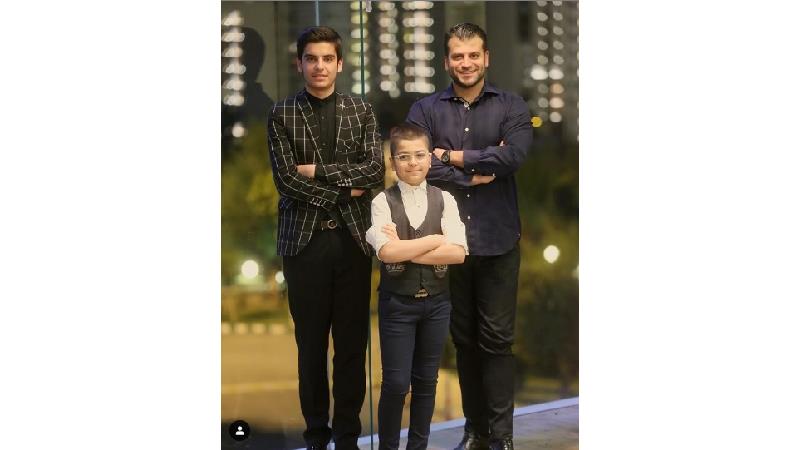 عکس و نوشته روزبه حصاری درباره هر 3 جواد جوادی سریال بچه مهندس