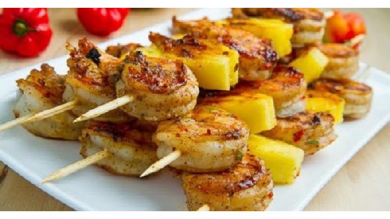 میگوی کبابی را در خانه چه طور درست کنیم