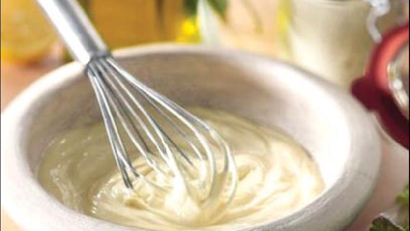 طرز تهیه کامل سس مایونز خانگی