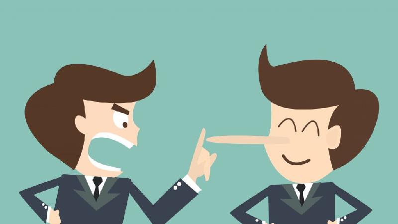 نشانه‌هایی که به ما می‌گویند فردی دروغ می‌گوید