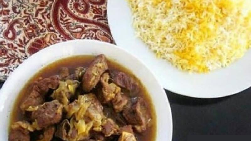 طرز تهیه کامل بز برنج، غذای سنتی لرستان