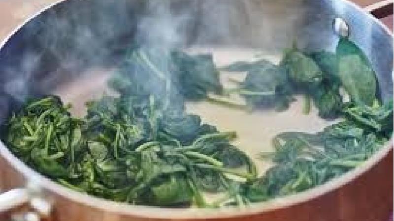 غذا با اسفناج و قارچ چی درست کنیم