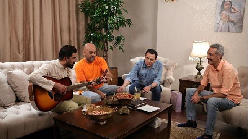 بخشی جذاب از مهمانی شام سلبریتی ها در خانه امیرمهدی ژوله