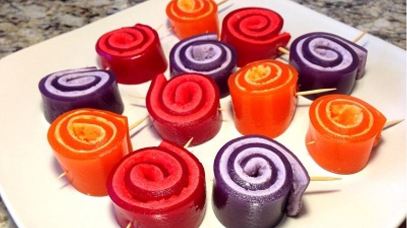 ژله رولی را چه طور درست کنیم