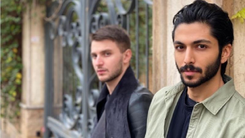 عکس جدید از دارا حیایی و کیسان دیباج