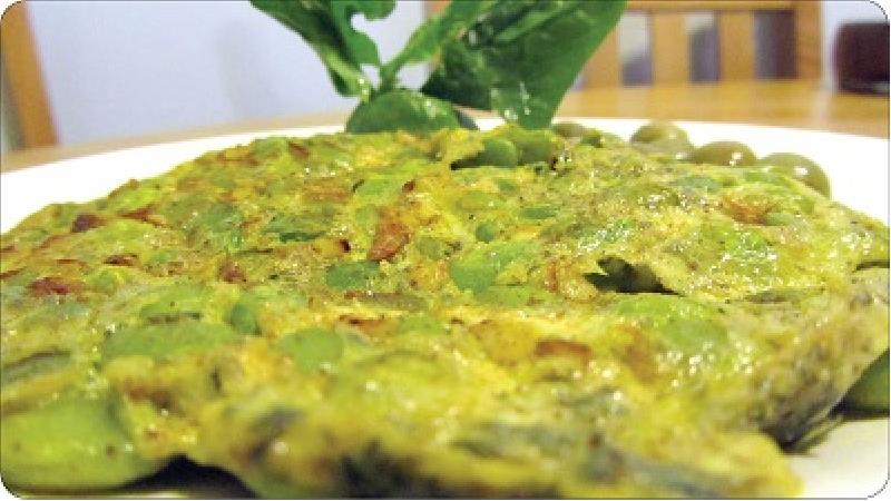 طرز تهیه گام به گام کوکوی باقالی و شوید