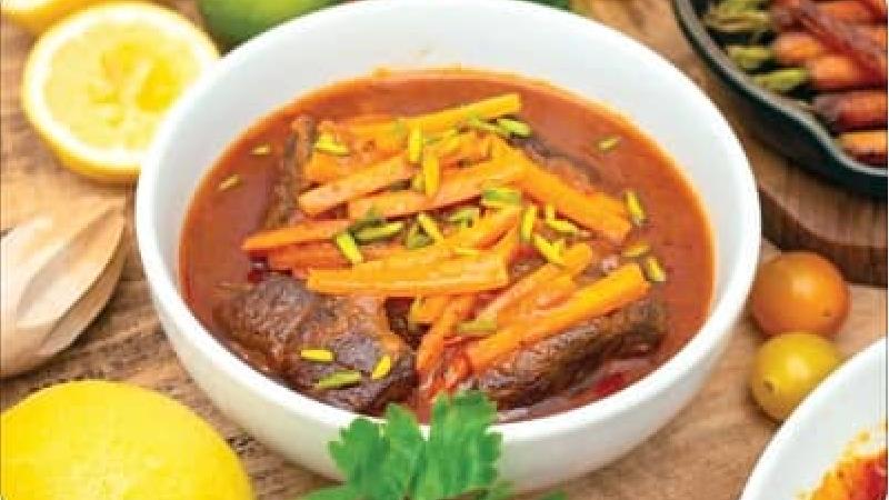 خورشت هویج ؛طرز تهیه مرحله به مرحله