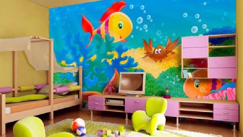 بهترین رنگ برای اتاق کودک چیست