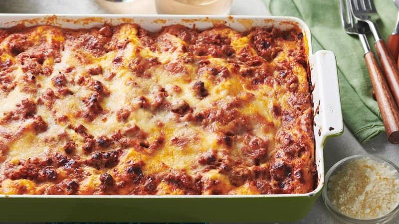 طرز تهیه لازانیا در فر یا بدون فر