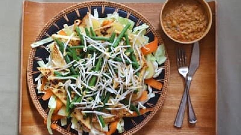 سالاد اندونزی را چطور درست کنیم