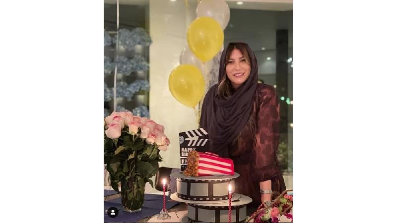 روزگار خوش فریبا نادری در کنار همسر و فرزند