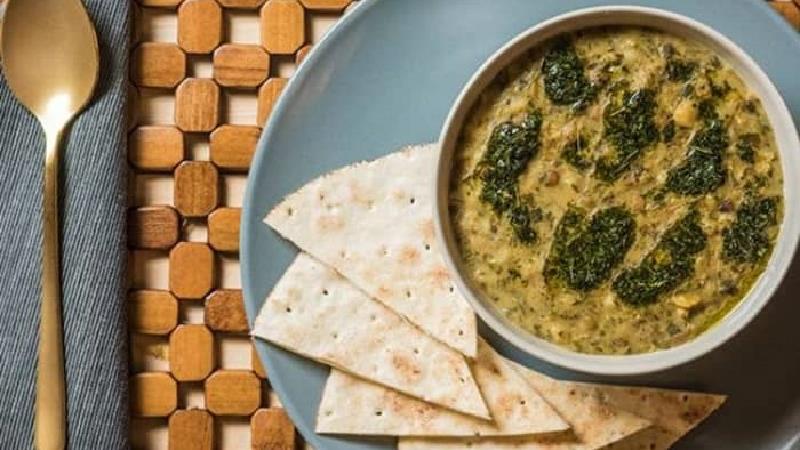 طرز تهیه آش جو مجلسی با استاک گوشت یا قلم