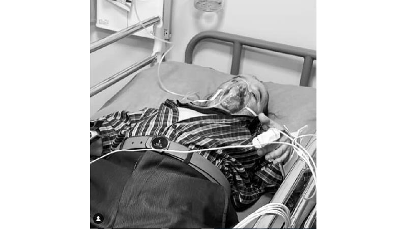 اسدالله یکتا به دلیل کرونا در بیمارستان بستری شد