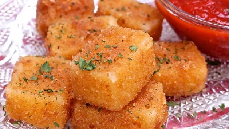 طرز تهیه پنیر سوخاری رستورانی در خانه