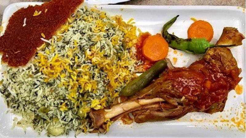 باقالی پلو با گوشت ماهیچه و مرغ؛ طرز تهیه مجلسی