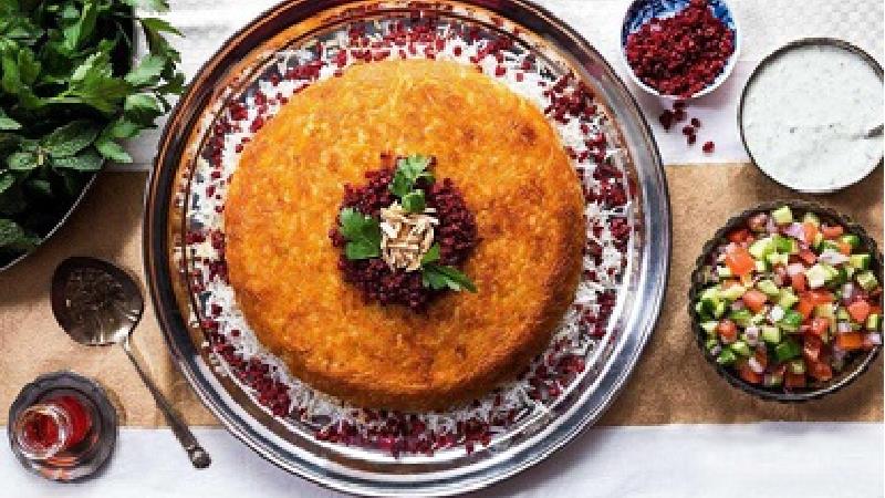 ته‌ چین گوشت و بادمجان را چطور درست کنیم