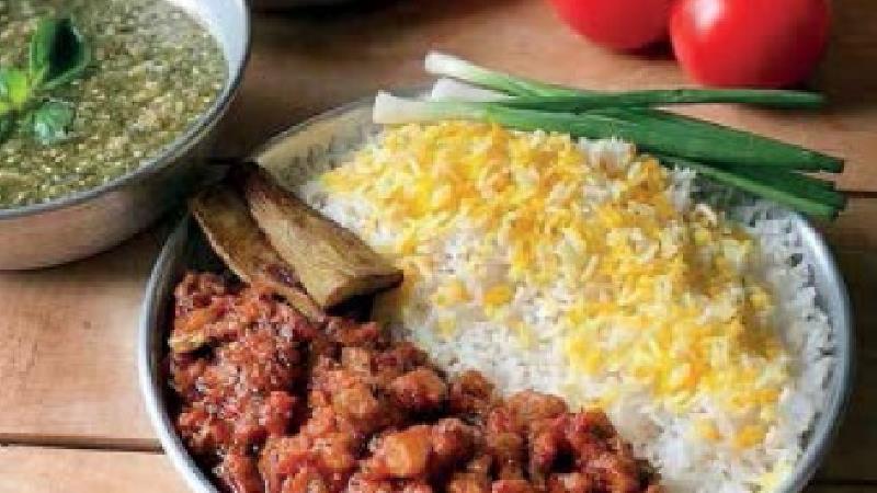 طرز تهیه خورشت ملاقورمه شمالی بدون گوشت