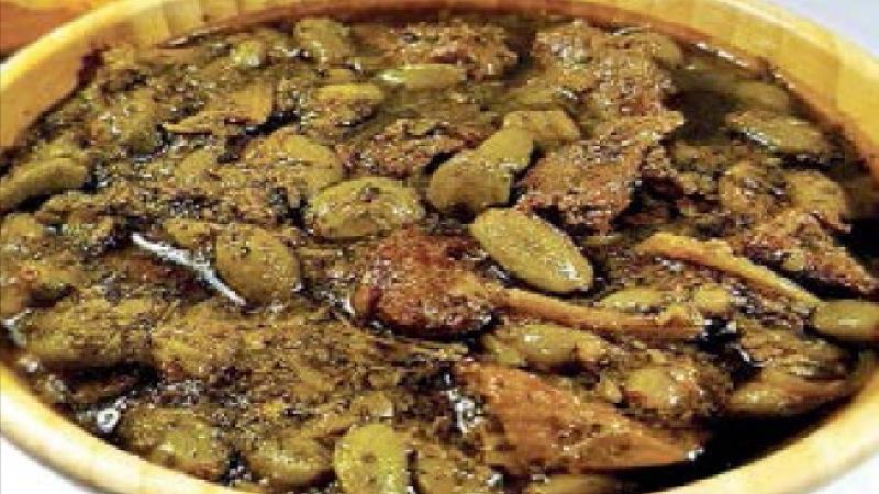 طرز تهیه کامل خورشت باقالی سبز و گشنیز