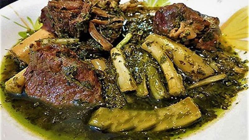 طرز تهیه خورش ریواس با گوشت قرمز