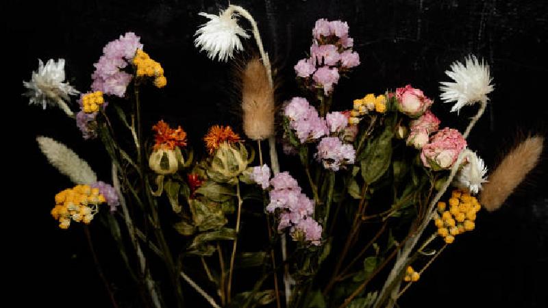 ایده های جذاب برای تزیین خانه با گل خشک