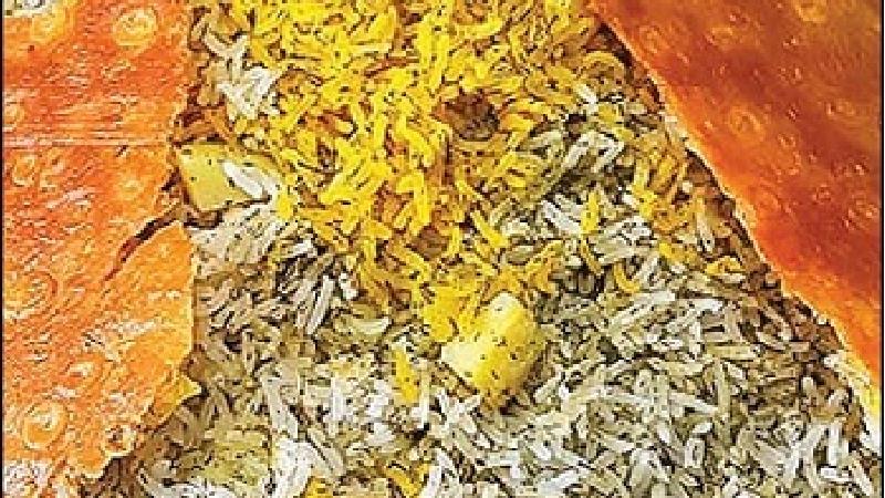 طرز تهیه سیب زمینی پلو، غذای ساده و خوشمزه