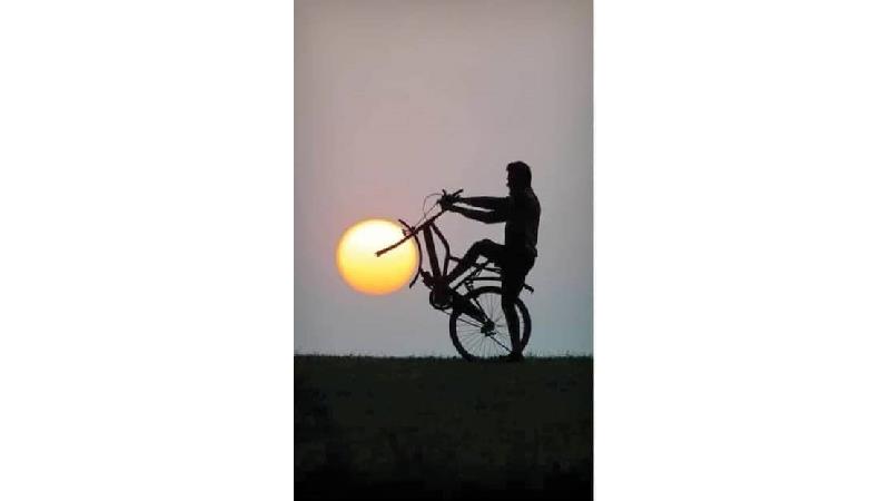 عکس های زیبا و خیره کننده یک هنرمند از خورشید